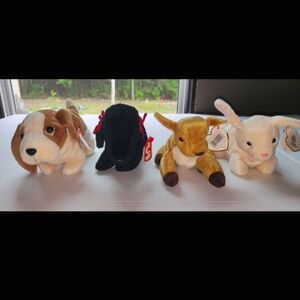 Beanie Babies Plush Toy Set